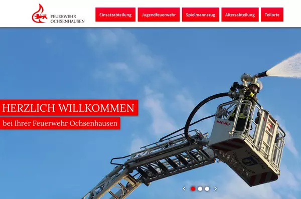 Neuer Internetauftritt für die Feuerwehr Ochsenhausen